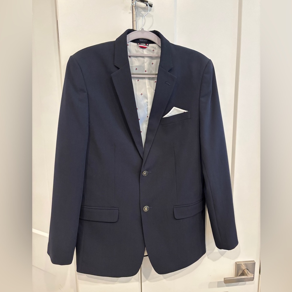 Tommy Hilfiger Navy Blue Men's Blazer